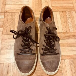 John Varvatos Dark Brown Men's Sneakers